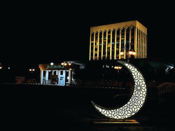 حائل.. إضاءات جمالية تزين الليالي