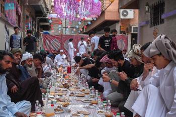 الطائف.. أجواء رائعة تعكس روحانية الشهر الفضيل 