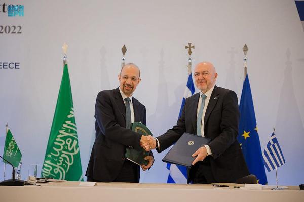 المهندس الفالح يختتمُ زيارتَه لليونان