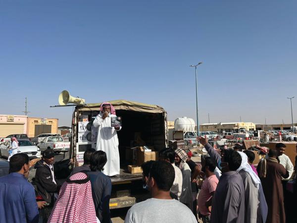حراج الخبول بحفر الباطن.. معلم تجاري بلا خدمـات