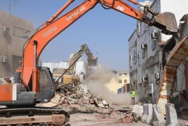 «عشوائيات جدة» تبدأ في إزالة 7 أحياء