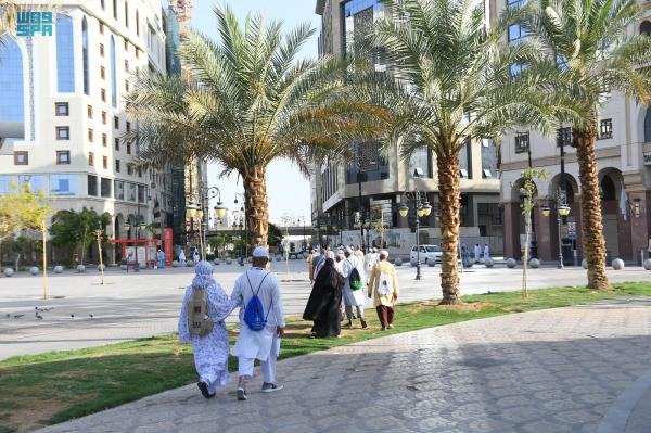 تهيئة الميادين والحدائق العامة لزوّار المدينة المنورة
