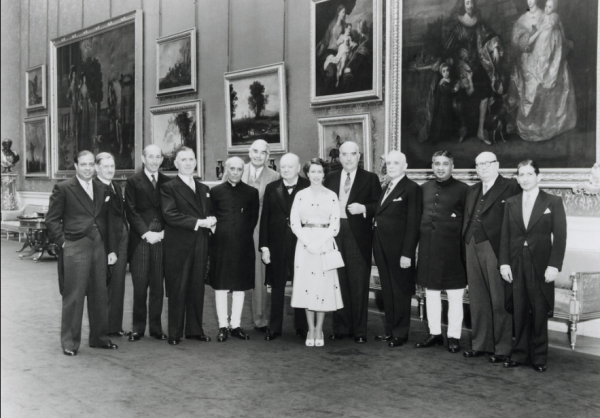 الملكة اليزابيث مع أعضاء الكومنولث 1953- اليوم