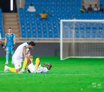 إصابة لاعب الاتحاد أحمد شراحيلي