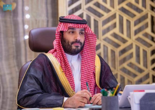 حضور ولي العهد الأمير محمد بن سلمان خلال افتتاح أعمال السنة الثالثة من الدورة الثامنة لمجلس الشورى- واس