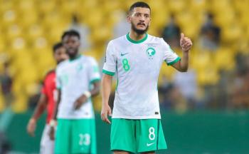 لاعب المنتخب السعودي عبدالإله المالكي