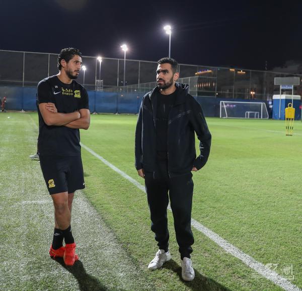 حجازي وطارق حامد ينتظمان في تدريبات الاتحاد