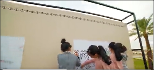 ركن للطفل المبدع ضمن فعاليات المهرجان - حساب إمارة منطقة القصيم على تويتر