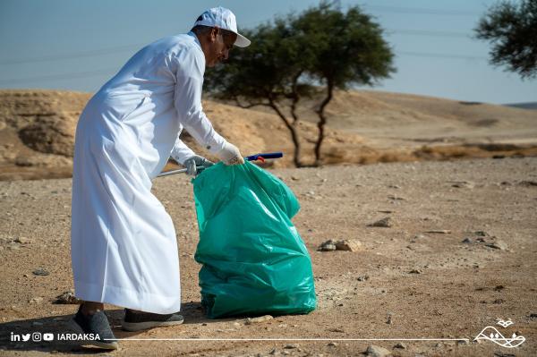 100 متطوع للحفاظ على البيئة في محمية الملك خالد الملكية