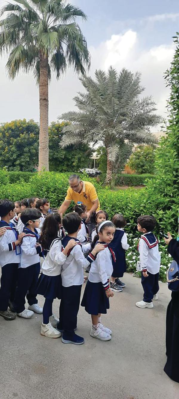 التوعية بالأشجار وأهمية العناية بها في المشتل الإرشادي الزراعي- اليوم