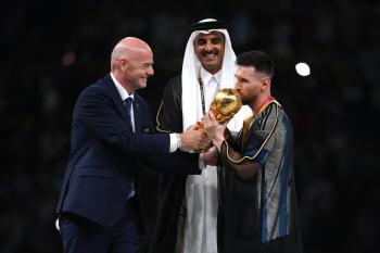 صور احتفالات نجوم الأرجنتين بلقب كأس العالم 2022