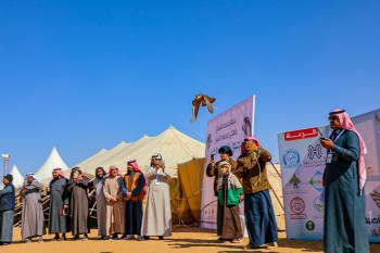 مهرجان القصيم للصقور يستقبل زواره بفعاليات تراثية