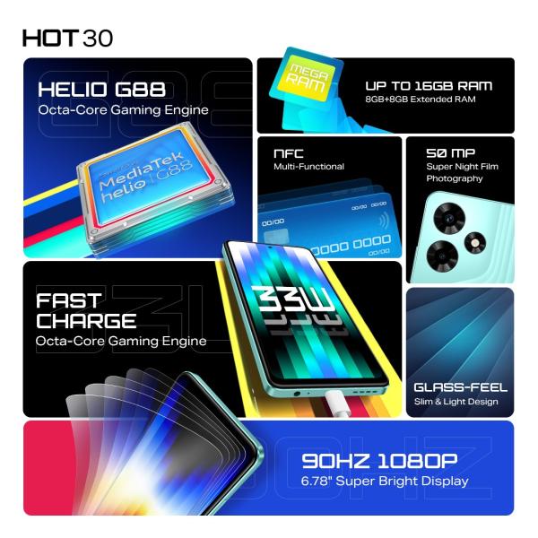 10 أسباب مذهلة تجعل من Infinix Hot 30 هاتفك التالي!