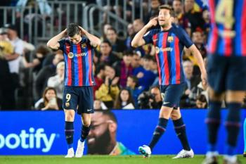 برشلونة يتعادل مع جيرونا ويهدر نقطتين في صدارة الدوري الإسباني