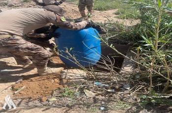 إحباط عملية إرهابية في العراق- الصورة من الوكالة الرسمية 