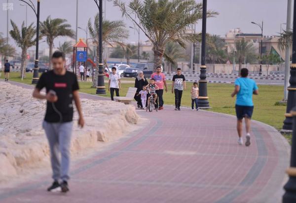 كورنيش الدمام.. متنفس أهالي الشرقية - واس