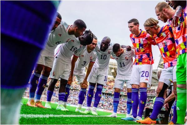 منتخب بلجيكا يفوز على نظيره الإستوني بثلاثية