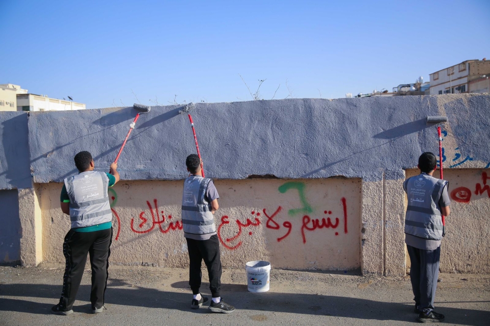 حملة إزالة التشوهات البصرية من مقابر محافظة الطائف- اليوم