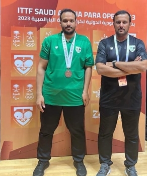 لاعب أخضر الطالة عبدالرحمن باموسى يتوّج بالبطولة السعودية البارالمبية 2023