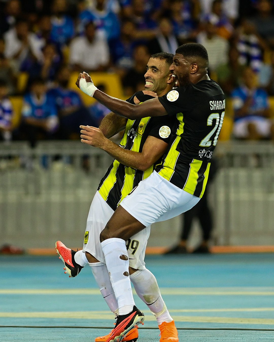 حمدالله.. أول هدف أمام الهلال بقميص الاتحاد