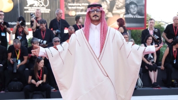 محمد الشهري في مهرجان البندقية السينمائي- مشاع إبداعي