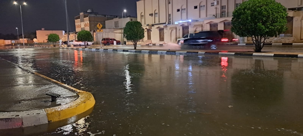 أمطار الأحساء - اليوم
