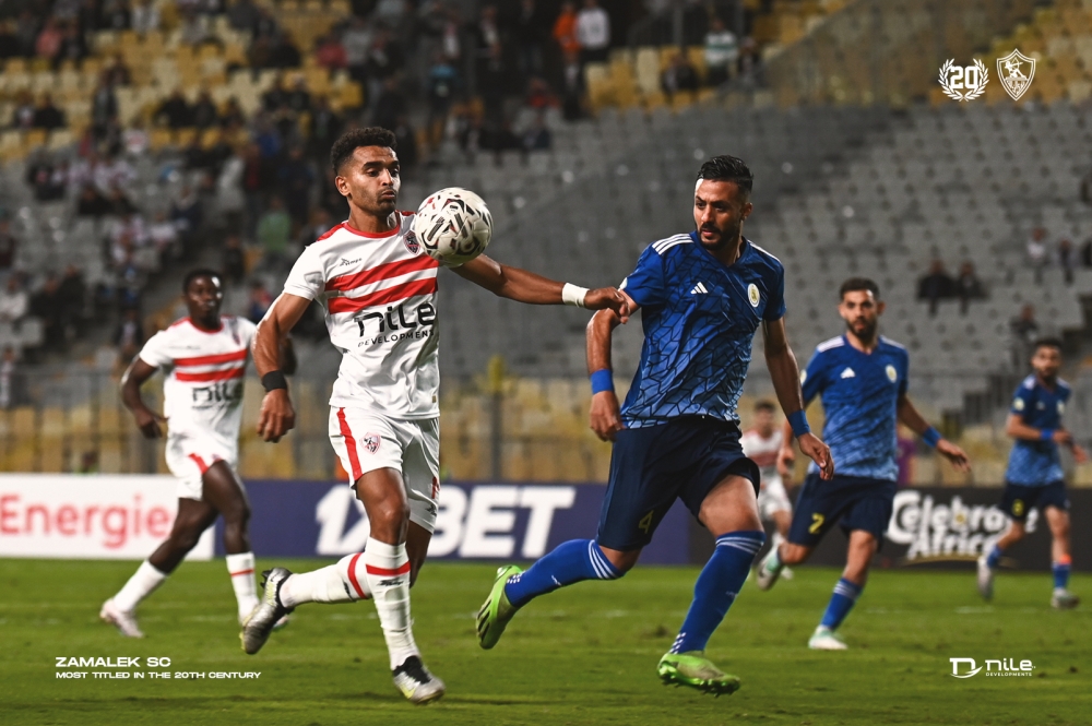 الزمالك ينتصر على أبو سليم الليبي في افتتاح مباريات بكأس الكونفدرالية