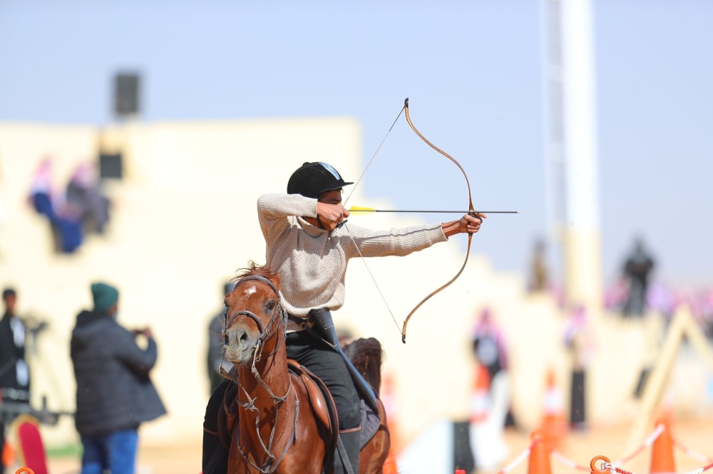 العلا تستضيف بطولة التقاط الأوتاد وكأس العالم للرماية من على ظهر الخيل