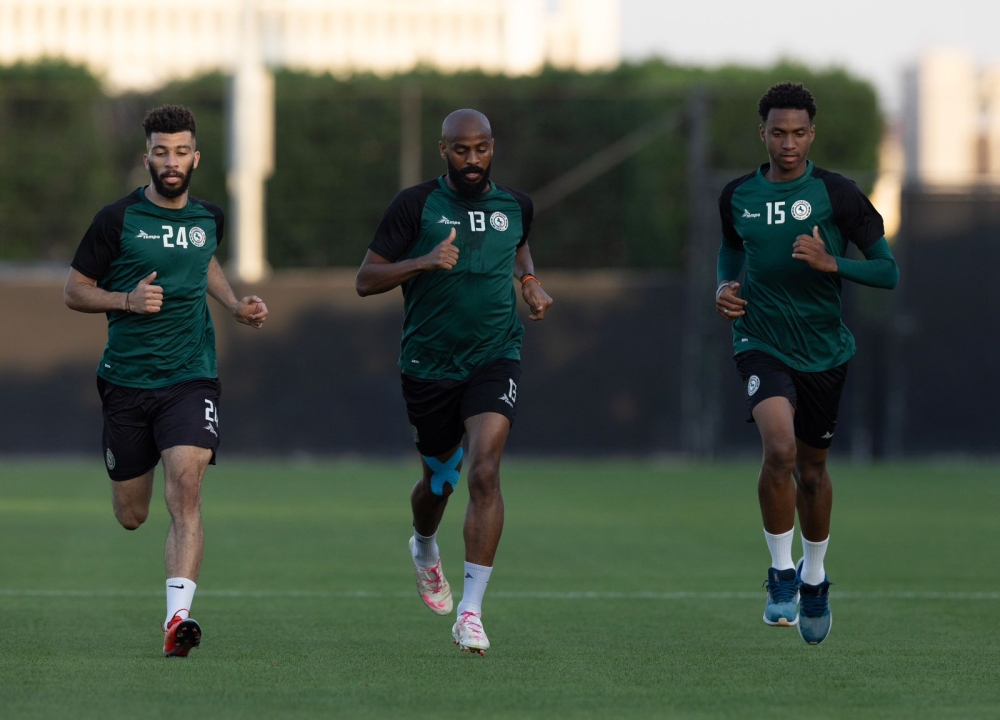 الاتفاق يتدرب على 3 فترات قبل مواجهة الوحدة الإماراتي