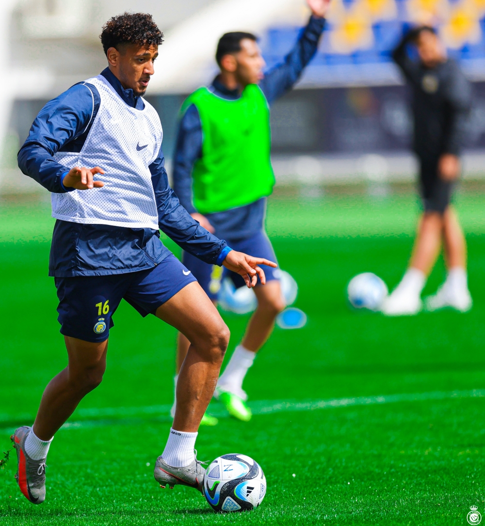 بسلام رونالدو والعرضيات .. النصر يواصل تدريباته