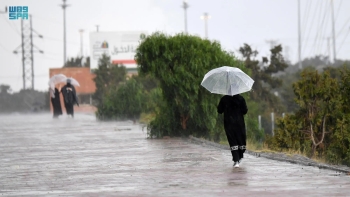 أمطار خفيفة إلى متوسطة على أجزاء من الرياض - واس