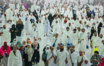 أجواء روحانية في المسجد الحرام وجهود مكثفة من الجهات المعنية لتسهيل الحج - أرشيفية وزارة الحج والعمرة