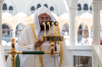 رئيس الشؤون الدينية للمسجد الحرام والمسجد النبوي الشيخ الدكتور عبد الرحمن السديس - شؤون الحرمين