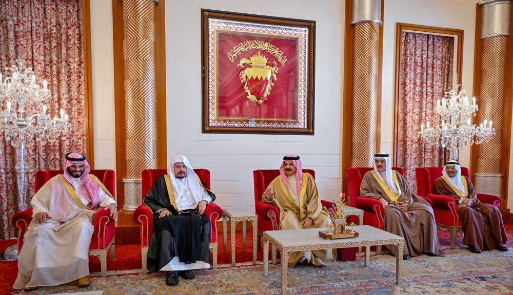 ملك البحرين يشيد بدور مجلس الشورى السعودي في توطيد العلاقات بين البلدين