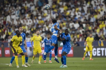 مباراة سابقة بين الهلال والنصر