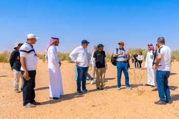 جولة الخبراء الدوليين في محمية الملك عبدالعزيز الملكية - واس