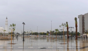أمطار خفيفة على أجزاء من المدينة المنورة اليوم الأربعاء - واس