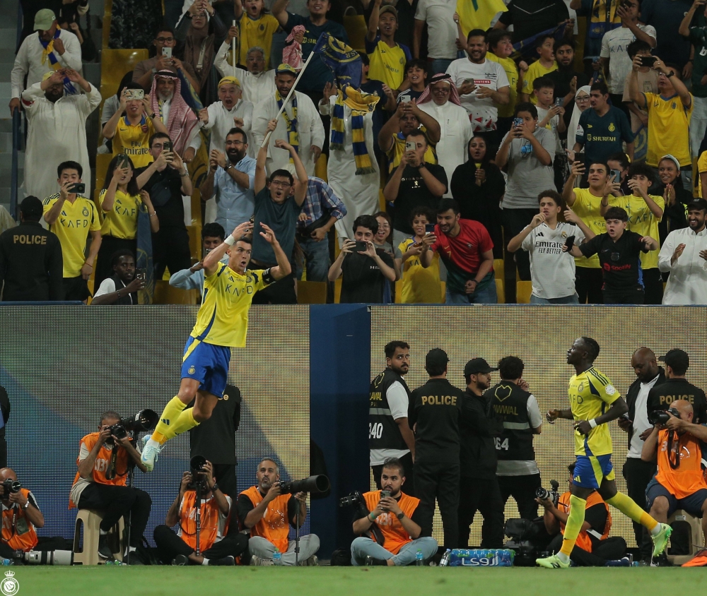 رونالدو يؤكد عدم استسلام النصر بعد التعادل مع الرائد في افتتاح الموسم الجديد للدوري روشن