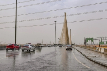 الأماكن والمواعيد.. خريطة الأمطار اليوم على الرياض