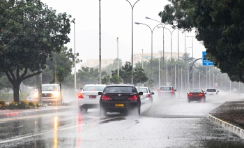 طقس المملكة.. استمرار هطول أمطار رعدية متوسطة إلى غزيرة - أرشيفية