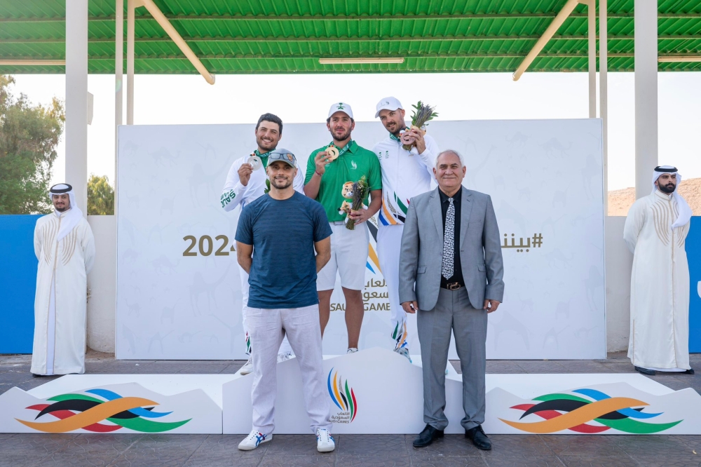 عطيه وجون أبطال الجولف