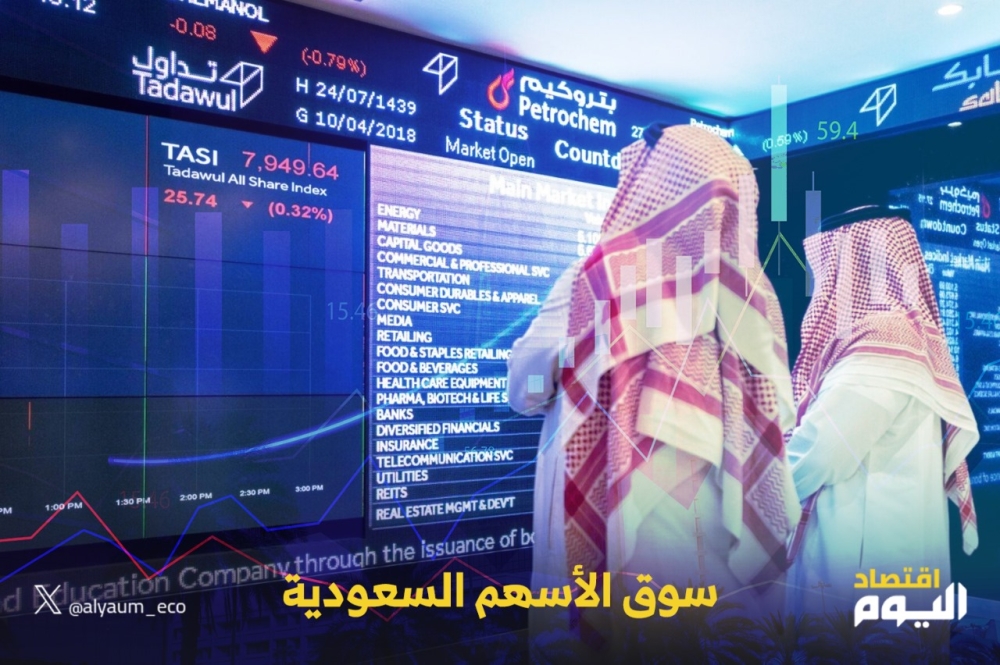 مؤشر سوق الأسهم السعودية يغلق مرتفعا 1.5% اليوم الأحد