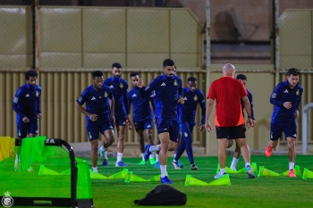 النصر مُكتمل الصفوف قبل الديربي أمام الهلال