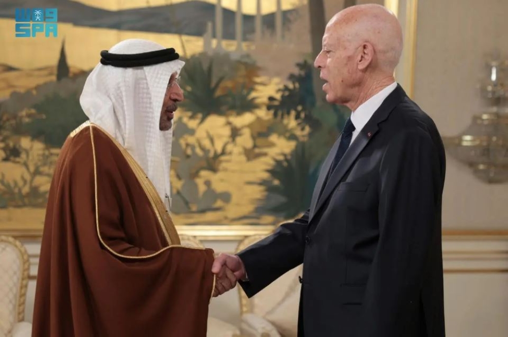 وزير الاستثمار يستعرض علاقات التعاون مع الرئيس التونسي