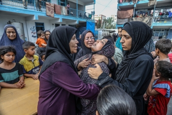 الحزن والدمار يخيمان على قطاع غزة جراء العدوان- د ب أ