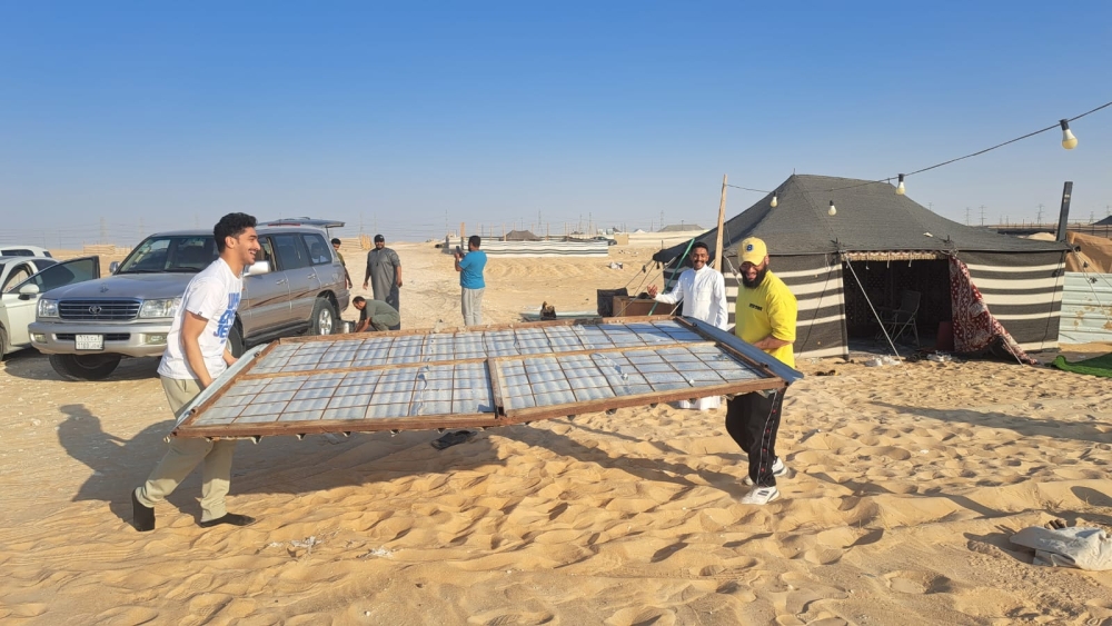  المواقع البرية في المنطقة الشرقية إقبالًا كبيرًا من الأهالي مع انخفاض درجات الحرارة