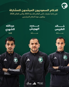 الحكام المرشحون لكأس العالم 2026