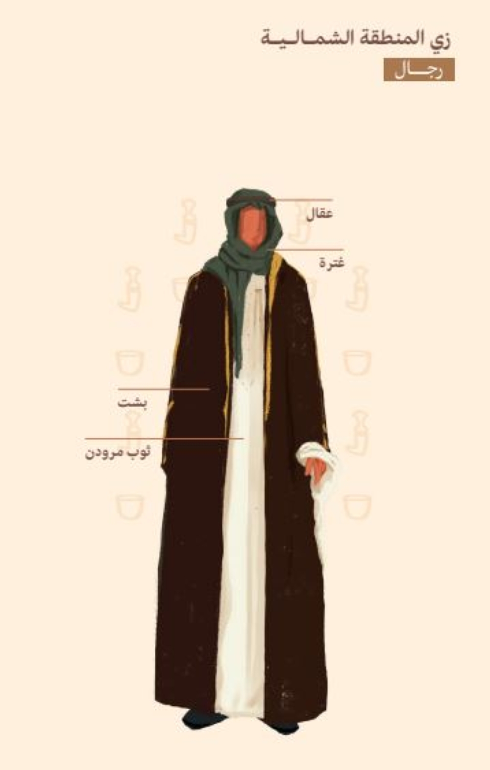 أزياء المنطقة الشمالية - موقع يوم التأسيس