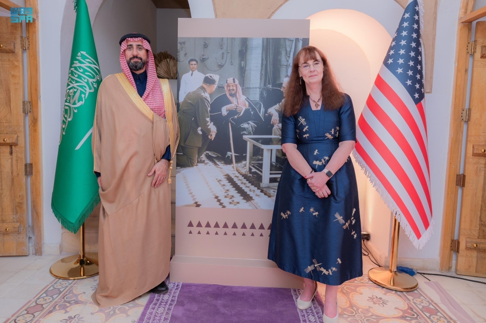 Exhibition of the eighties of the historical meeting between King Abdulaziz and US President Roosevelt - SPA