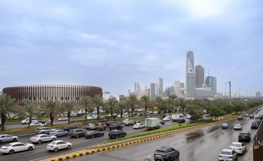 تستمر حتى المساء.. أمطار خفيفة على مدينة الرياض